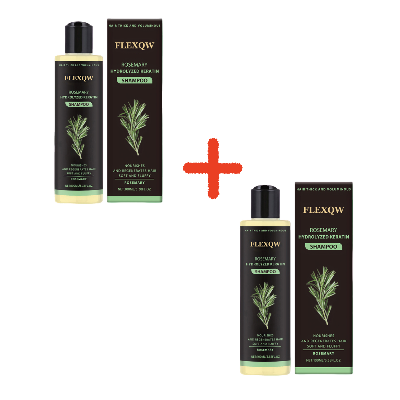 Rose® GlowShampoo 1+1 GRATIS: Naturlig Keratin Reparation Dyb Hydrering Og Strålende Glans Glow Shampoo