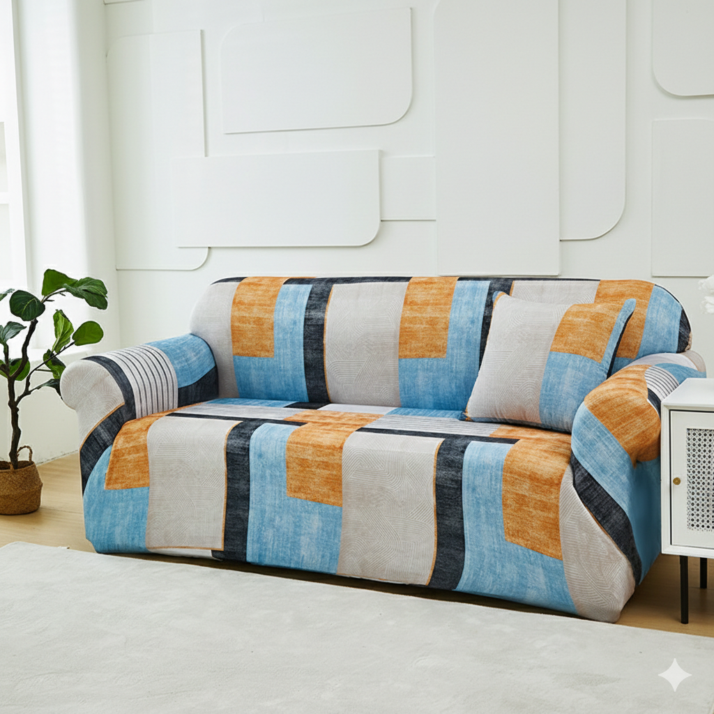 Globetrek° StretchCover: Premium Rynke-Resistent Sofa Beskytter Stræk Betræk