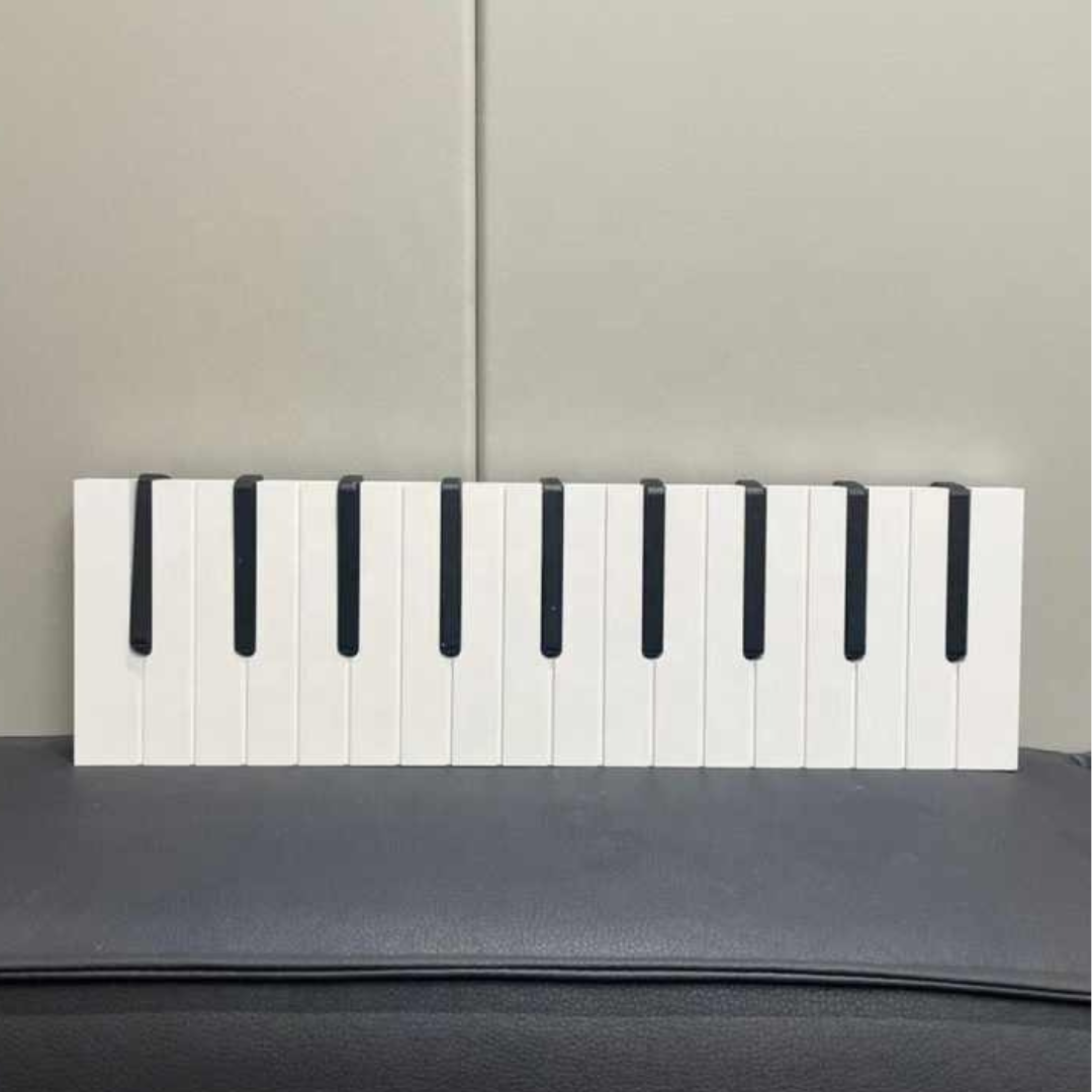GlideHold® Piano Rack: Pianotangenter klesstativ i tre