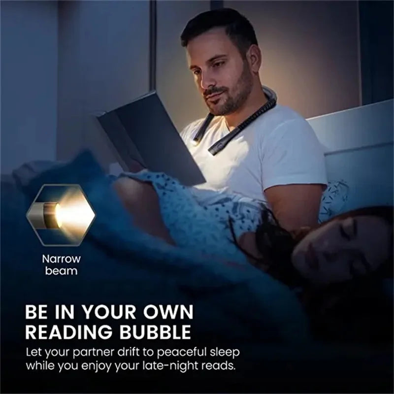 Ledsen™ ReadingLamp: Oppladbar LED Hals Lys Fleksibel Leselampe