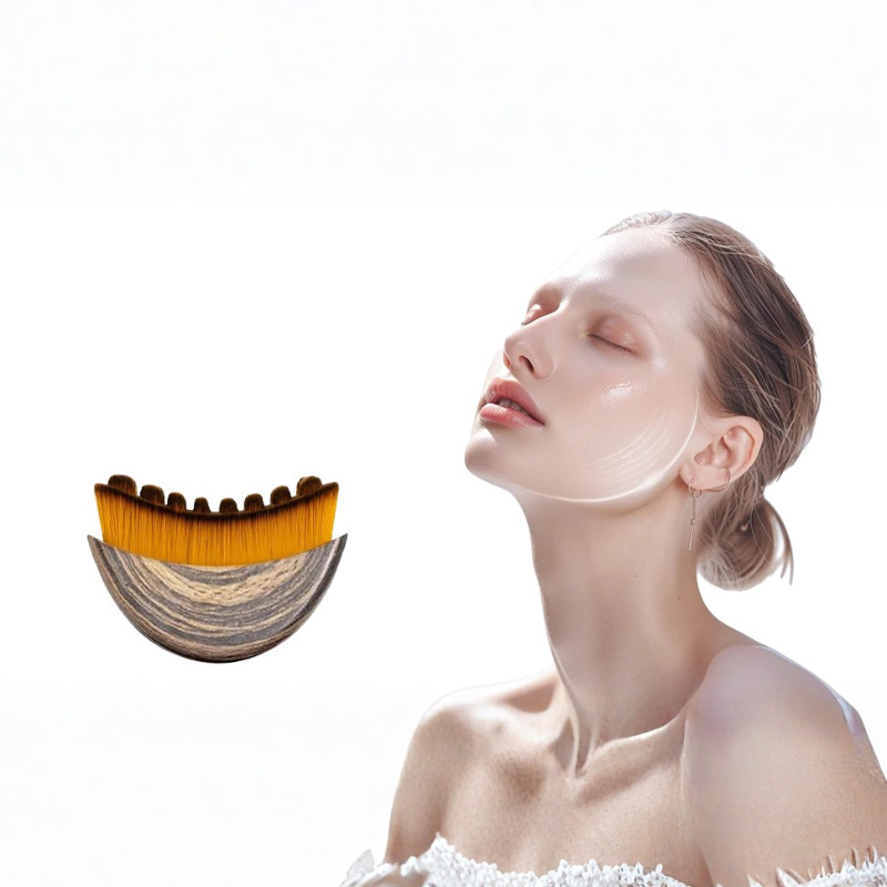 ContourBrush 1+1 GRATIS: Nemt Greb Ansigtskonturering Og Massage Kontur Børste