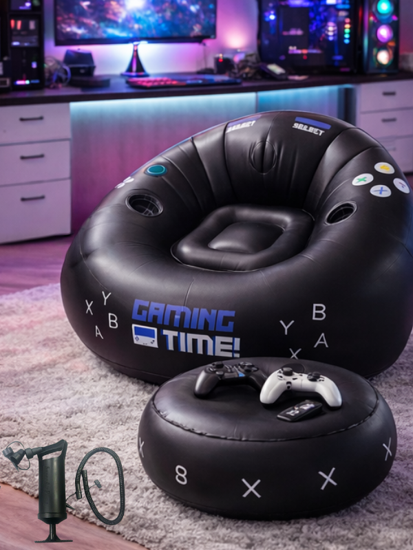 InflatableSeat: Enkel Oppbevaring Koselig Bærbar Gaming Oppblåsbar Stol