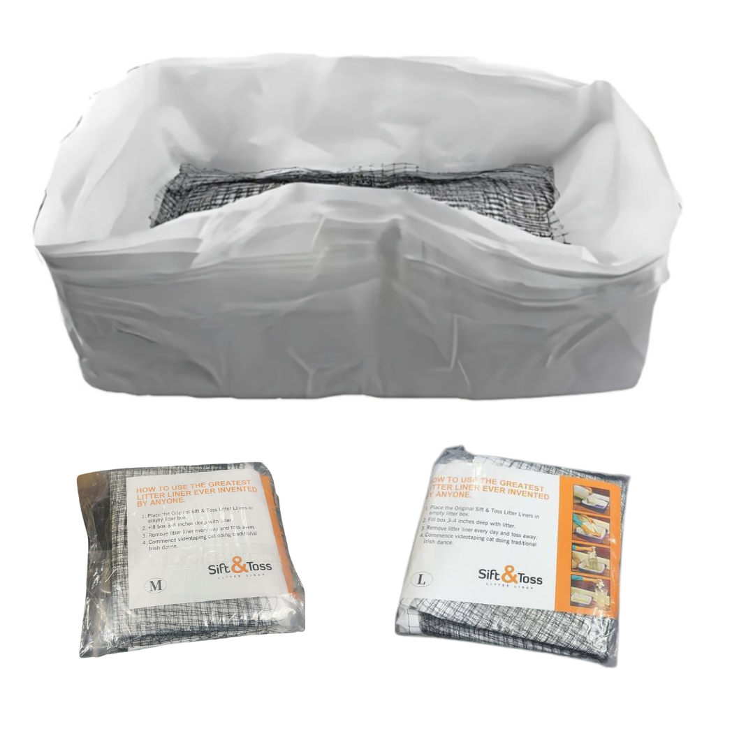 Catfri® WasteFilter 1+1 GRATIS: Gjenbrukbare Kattestrølinere For Avfallsfjerning