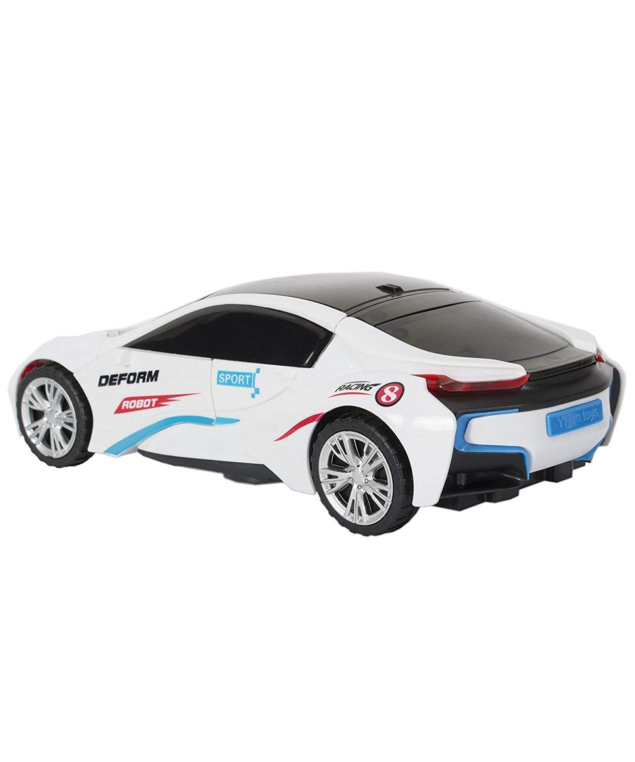 Kletshuts™ TransformerCar: Høyytende Bil-til-robot 2-i-1 Transformer Billeketøy