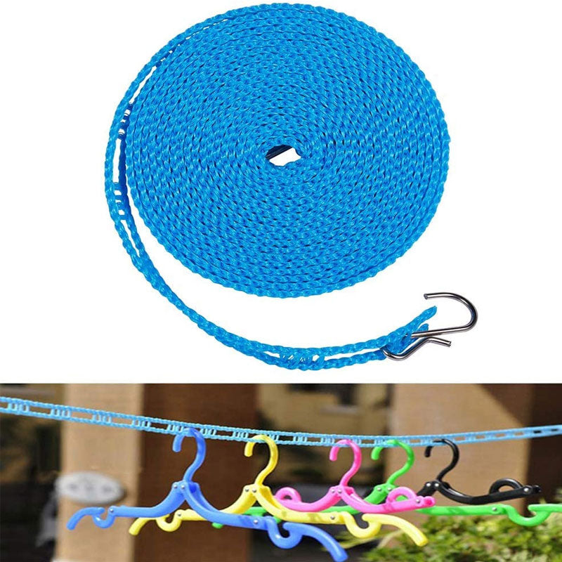 GlideHold® HangingLine: 5M Hengende Snor For Tørking Av Klær