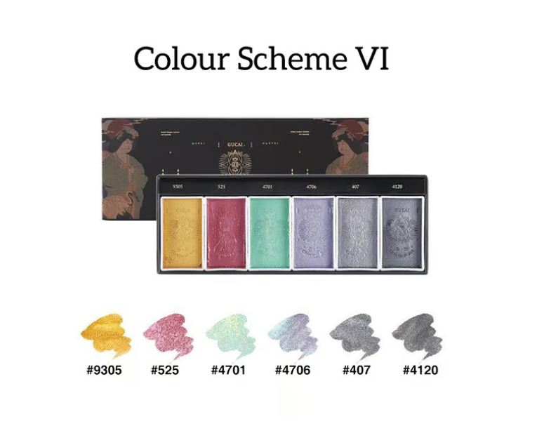 WatercolorPaint - Høy Kvalitet Pigment Akvarellmaling Sett