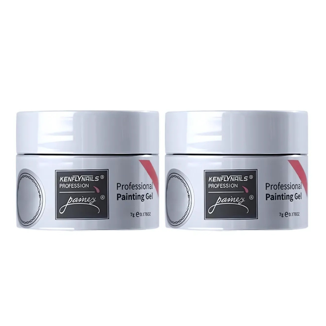 NailClear 1+1 GRATIS - 3-i-1 Transparent Profesjonell Neglekonstruksjonsgel