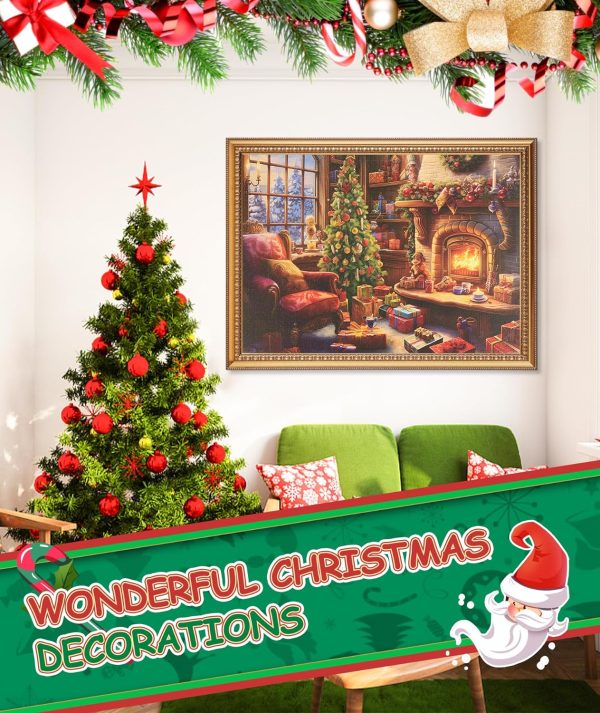 PuzzleAdvent - 24 Jigsaw Puzzle Adventskalender (Tilfeldig Design)