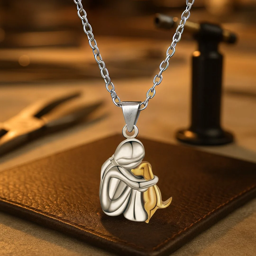 Jewelance™ AdorableNecklace 1+1 GRATIS: Elegant Hundeejer Vedhæng Adorable Halskæde