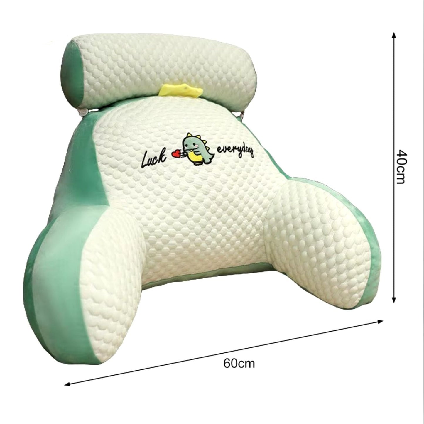 ComfyPillow - Myk ryggstøttepute for sofa og seng