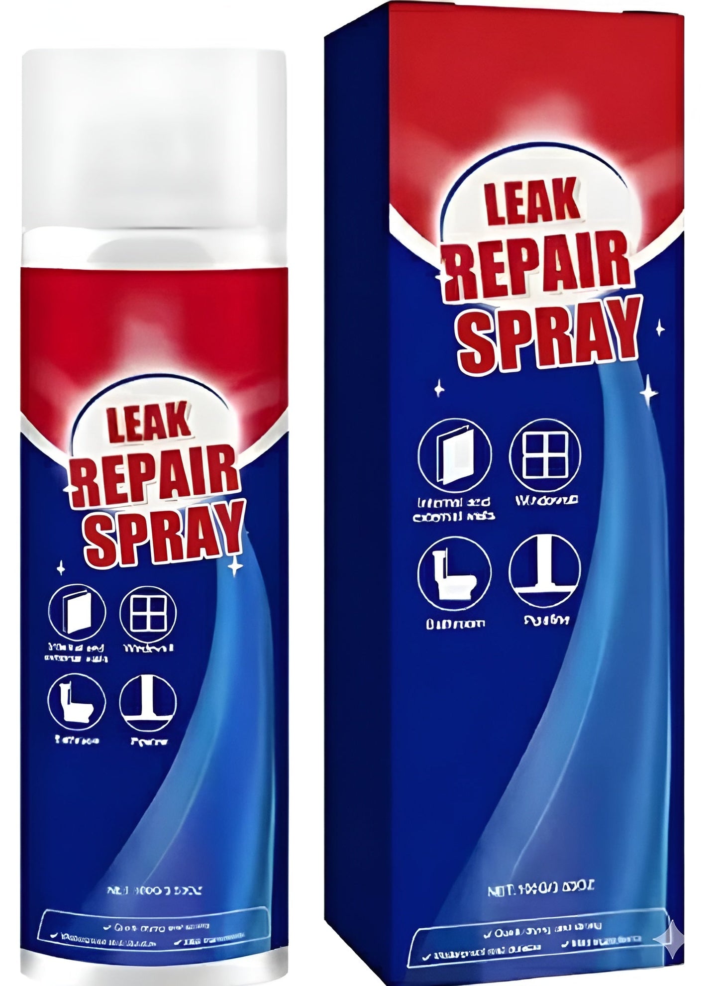 SealantSpray 1+1 GRATIS: Øyeblikkelig Lekkasjereparasjon Og Vanntett Tetningsmiddelspray