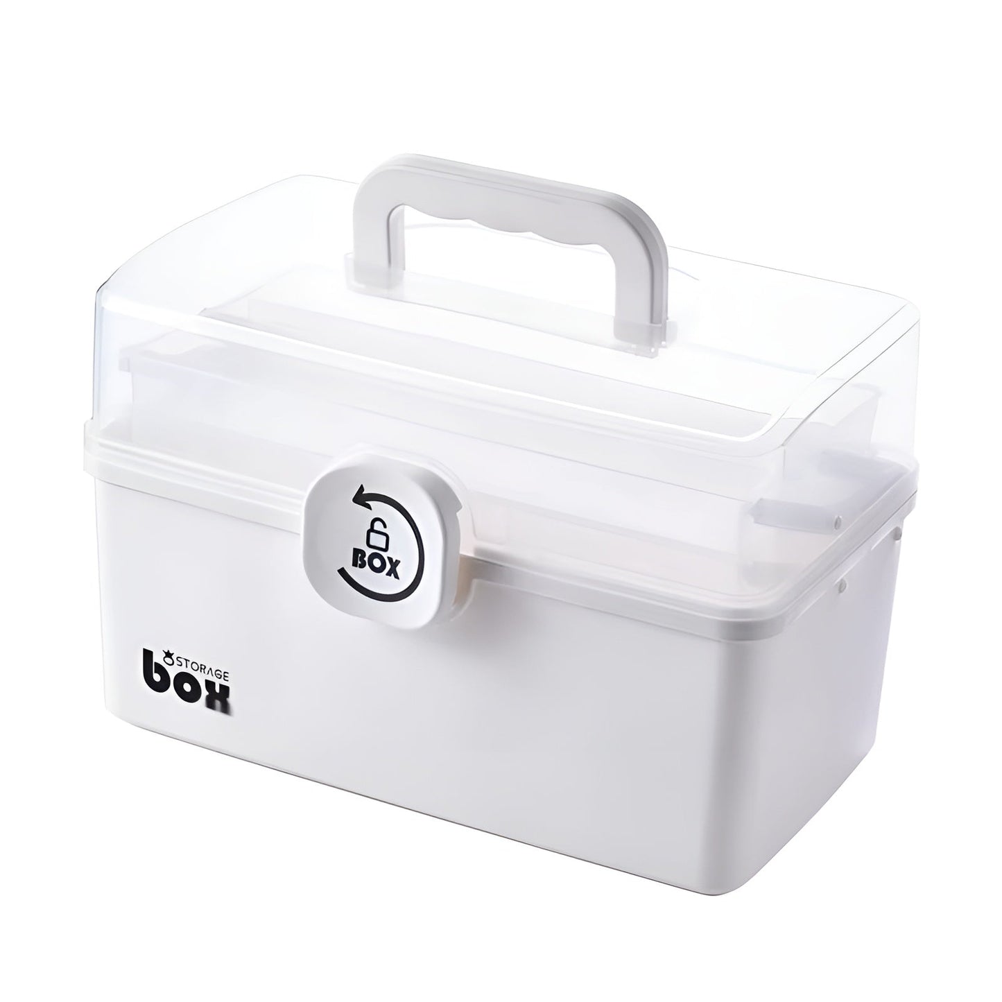 Globetrek° SmartStorage - Multifunktionel Tre-Niveaus Gennemsigtig Smart Opbevaring Organizer