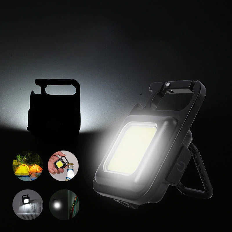Leddi™ - SMART LED-nøkkelring nøkkellykt | (Midlertidig 1+1 GRATIS)