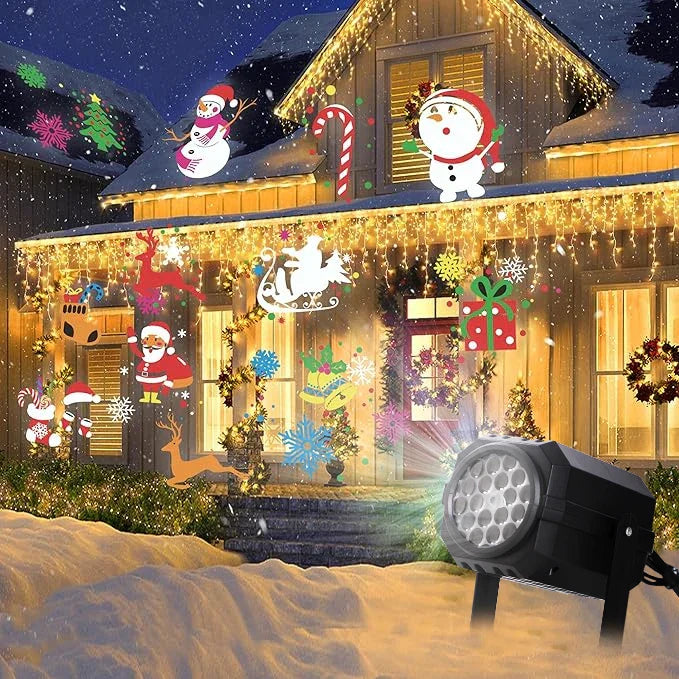 Ledsen™ ChristmasProjector: Nydelig Magisk Jul Projektor Dekorasjonslys