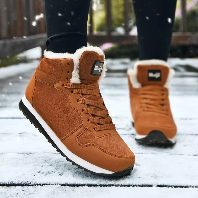 Happy™ SnugSneakers - Menns Ultimate Høyskårne Komfortable Snug Sneakers
