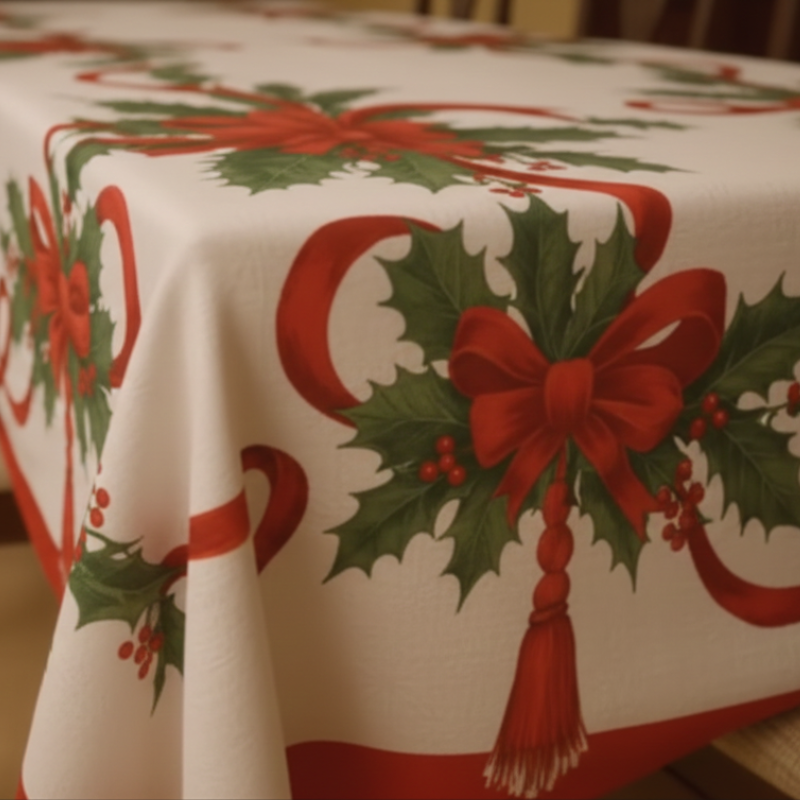Globetrek° TableCovers: Slitesterk Rektangulær Julebordduker