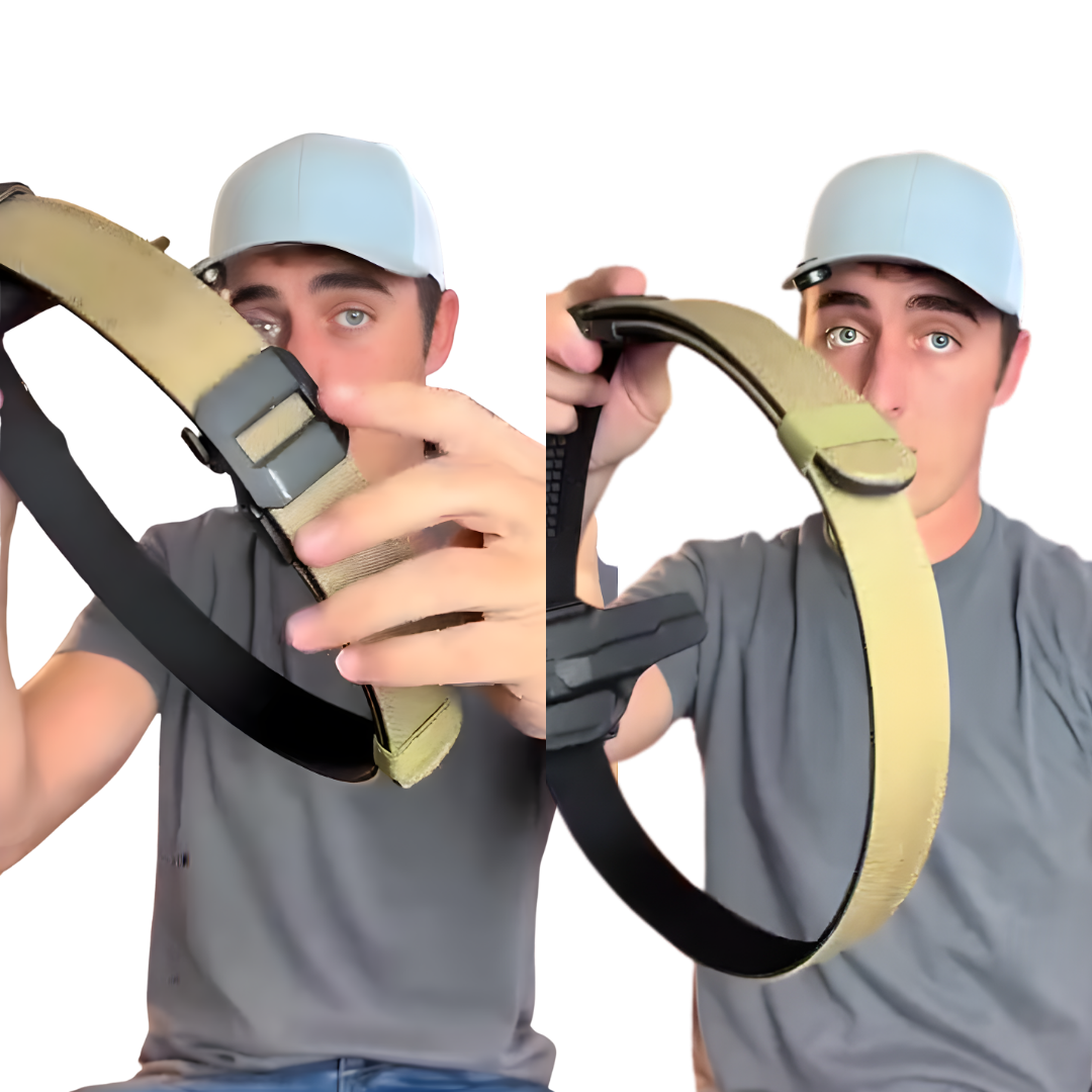 Icone™ TacticalBelt: Justerbart Heavy Duty Metal Spænde Tactical Belt