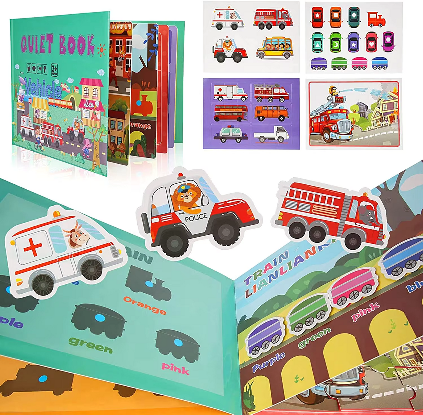 Kletshuts™ BusyBook: Pedagogisk Aktivitetsbok for Barn