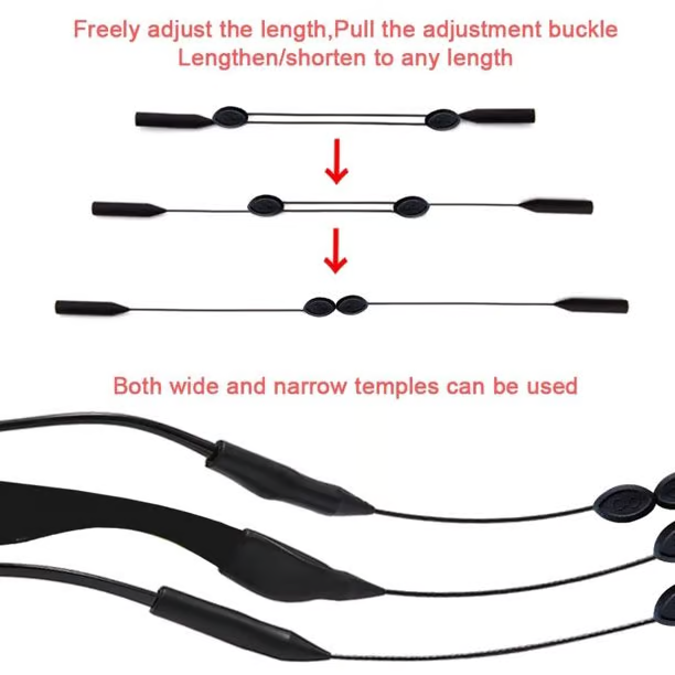 Icone™ GlassesStrap 1+1 GRATIS: Justerbar Anti-skli Brillestropp