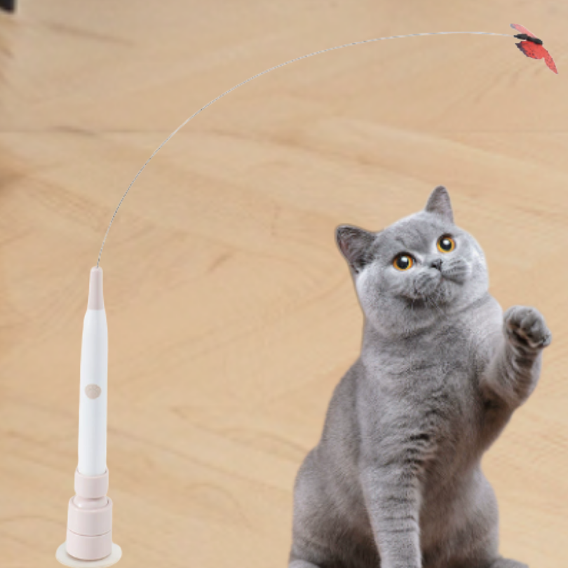Catfri® DancingButterfly: Interaktiv Leken Dansende Sommerfugl For Katter