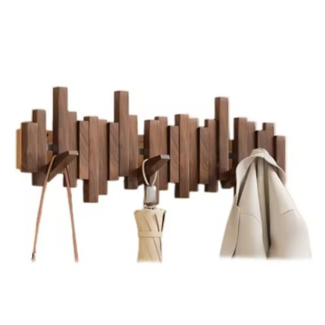 GlideHold® CoatRack - Veggmontert Organizer Frakkestativ