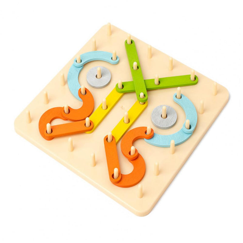 Kletshuts™ PuzzleBoard - Montessori Trepuslespill Platesett