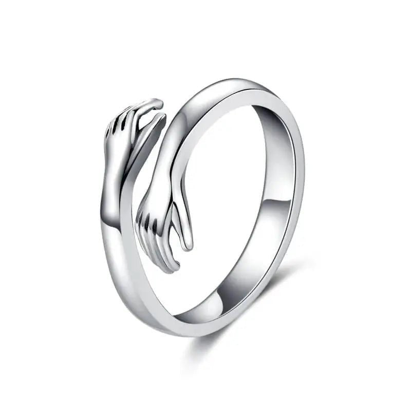 Jewelance™ HugRing 1+1 GRATIS: Justerbar Klemmering Promise Ring