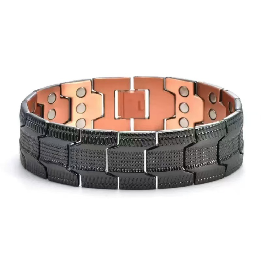 Jewelance™ MagneticBracelet 1+1 GRATIS: Premium Tre-rads Design Magnetisk Armbånd