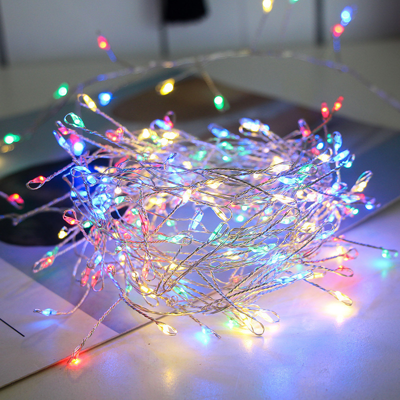 Ledsen™ FairyLights: Strålende Fyrverkeri Tråd LED Lyslenke Fe-lys
