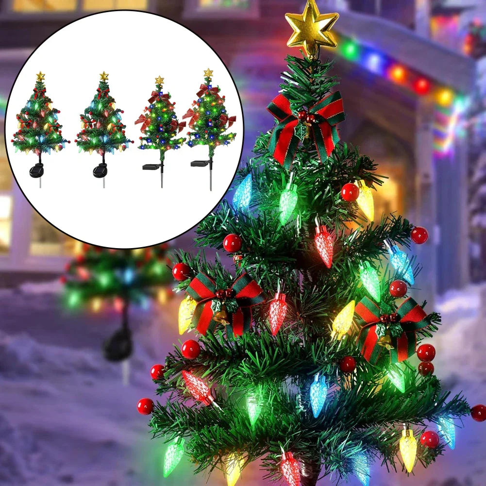 Ledsen™ MiniTree: Solcelle LED Juletre Mini For Stier