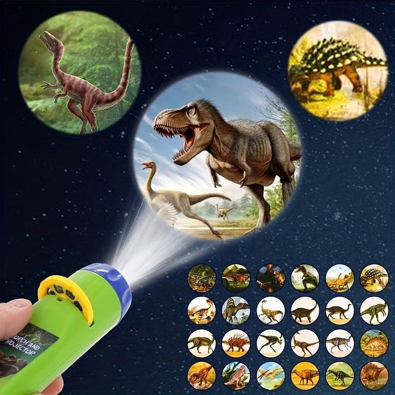 Kletshuts™ FlashlightProjector: Magisk Fortellerstund Lommelyktprojektor For Barn