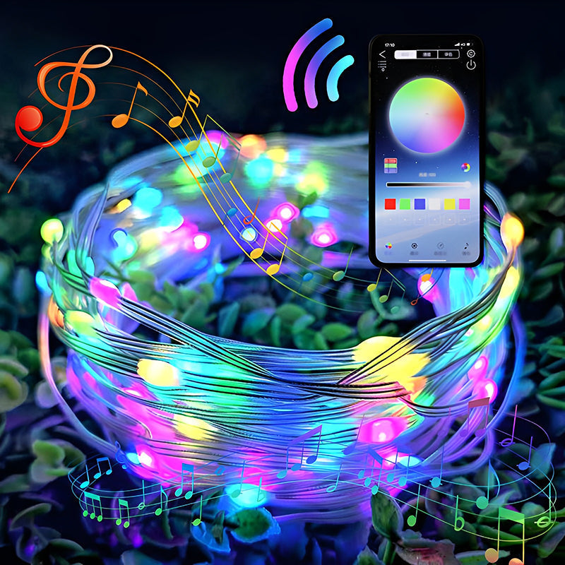 Ledsen™ StringLight: Fargerik LED-Lyslenke Med Fjernkontroll