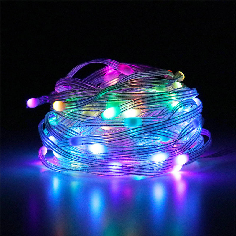 Ledsen™ StringLight: Fargerik LED-Lyslenke Med Fjernkontroll