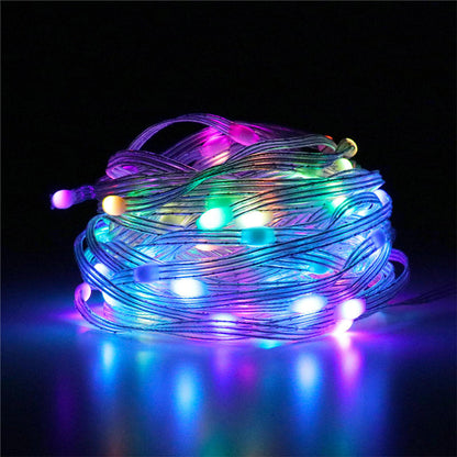 Ledsen™ StringLight: Fargerik LED-Lyslenke Med Fjernkontroll