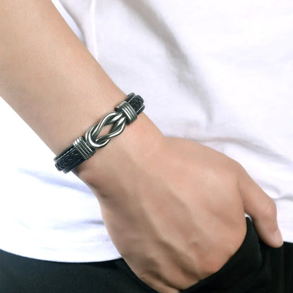 Jewelance™ InfinityBracelet: Uendelighetsknute Armbånd med Dedikasjonskort