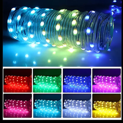 Ledsen™ StringLight: Fargerik LED-Lyslenke Med Fjernkontroll