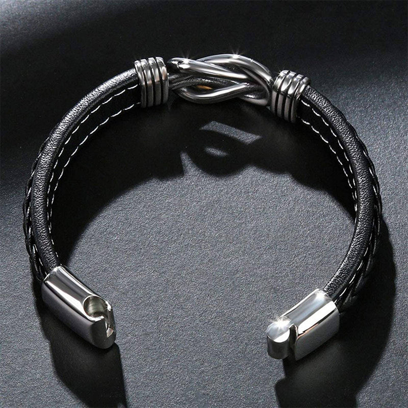 Jewelance™ InfinityBracelet: Uendelighetsknute Armbånd med Dedikasjonskort