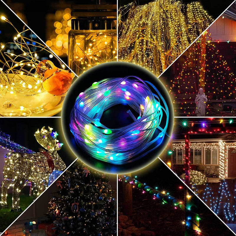 Ledsen™ StringLight: Fargerik LED-Lyslenke Med Fjernkontroll