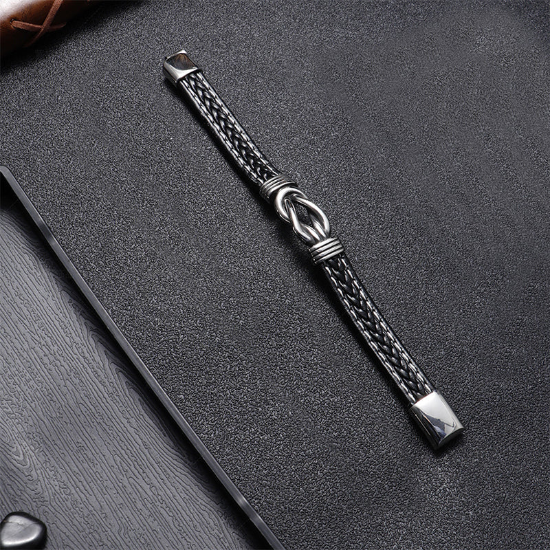 Jewelance™ InfinityBracelet: Uendelighetsknute Armbånd med Dedikasjonskort
