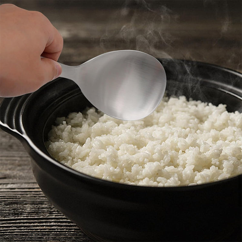 Globetrek° RiceSpoon - Antiklebende Rustfritt Stål Risserveringsskje
