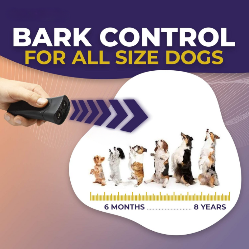 DogFri™ BarkControl: Ultralyd Bjeffekontroll Og Trening Enhet