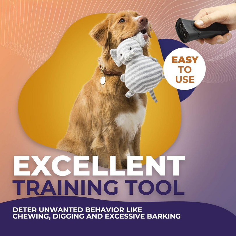 DogFri™ BarkControl: Ultralyd Bjeffekontroll Og Trening Enhet