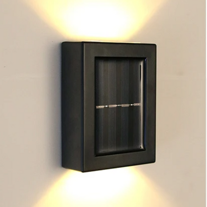 Ledsen™ WallLight: Solar Dobbelt Skygge Vegglys