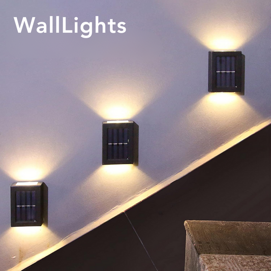 Ledsen™ WallLight: Solar Dobbelt Skygge Vegglys