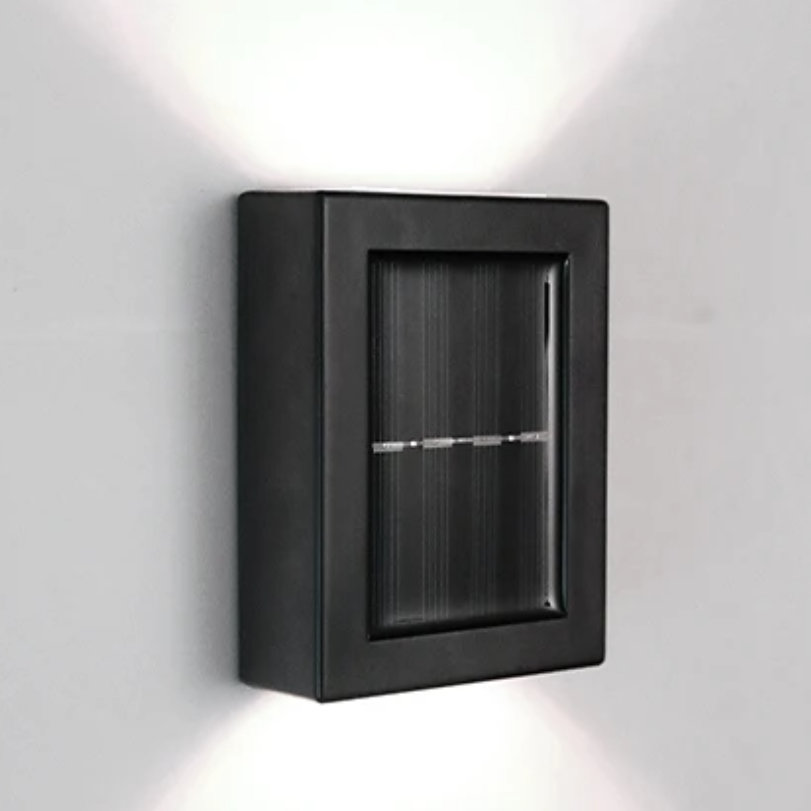 Ledsen™ WallLight: Solar Dobbelt Skygge Vegglys