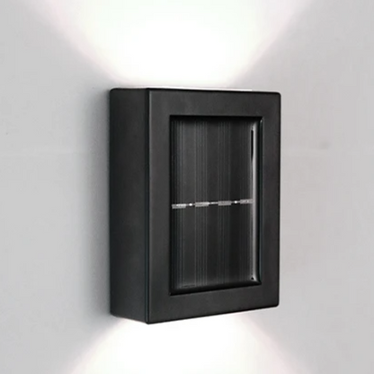 Ledsen™ WallLight: Solar Dobbelt Skygge Vegglys