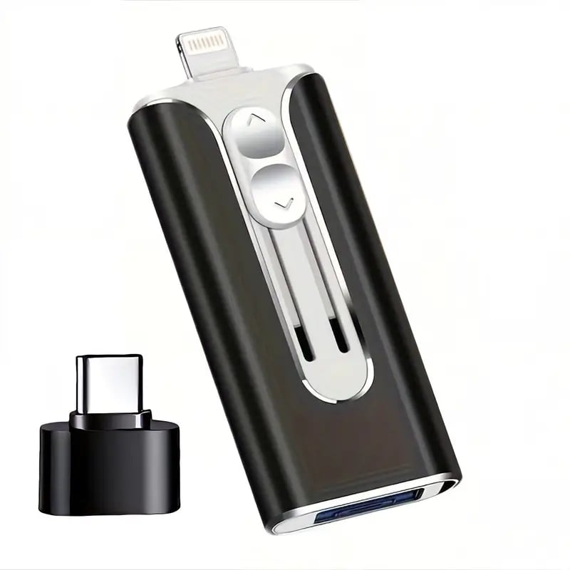 USBDrive - Kompakt og holdbar multienhet 4-i-1 USB-flashstasjon