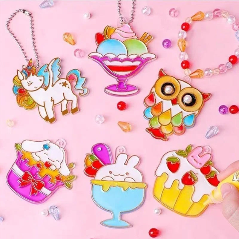 Kletshuts™ CrystalCraft: DIY Krystallgelatin Kreativt Malesett