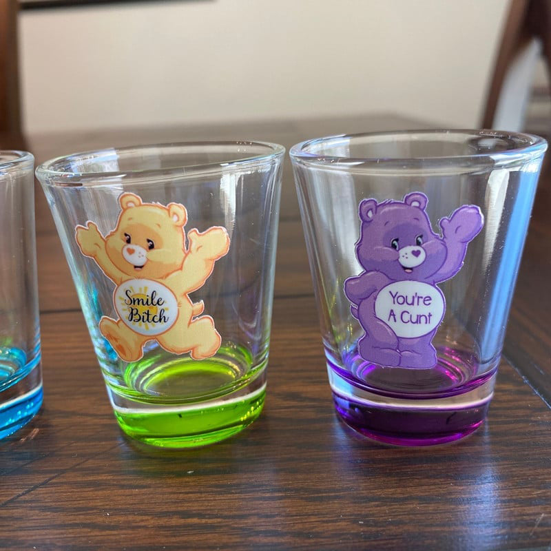 Globetrek° BearGlass - Swear Bear-Glas