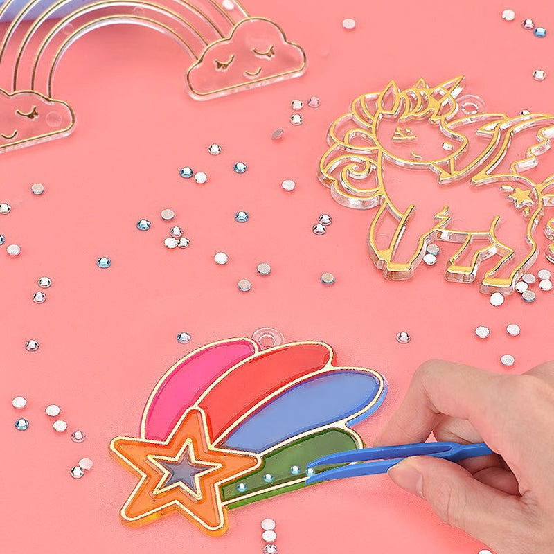 Kletshuts™ CrystalCraft: DIY Krystallgelatin Kreativt Malesett